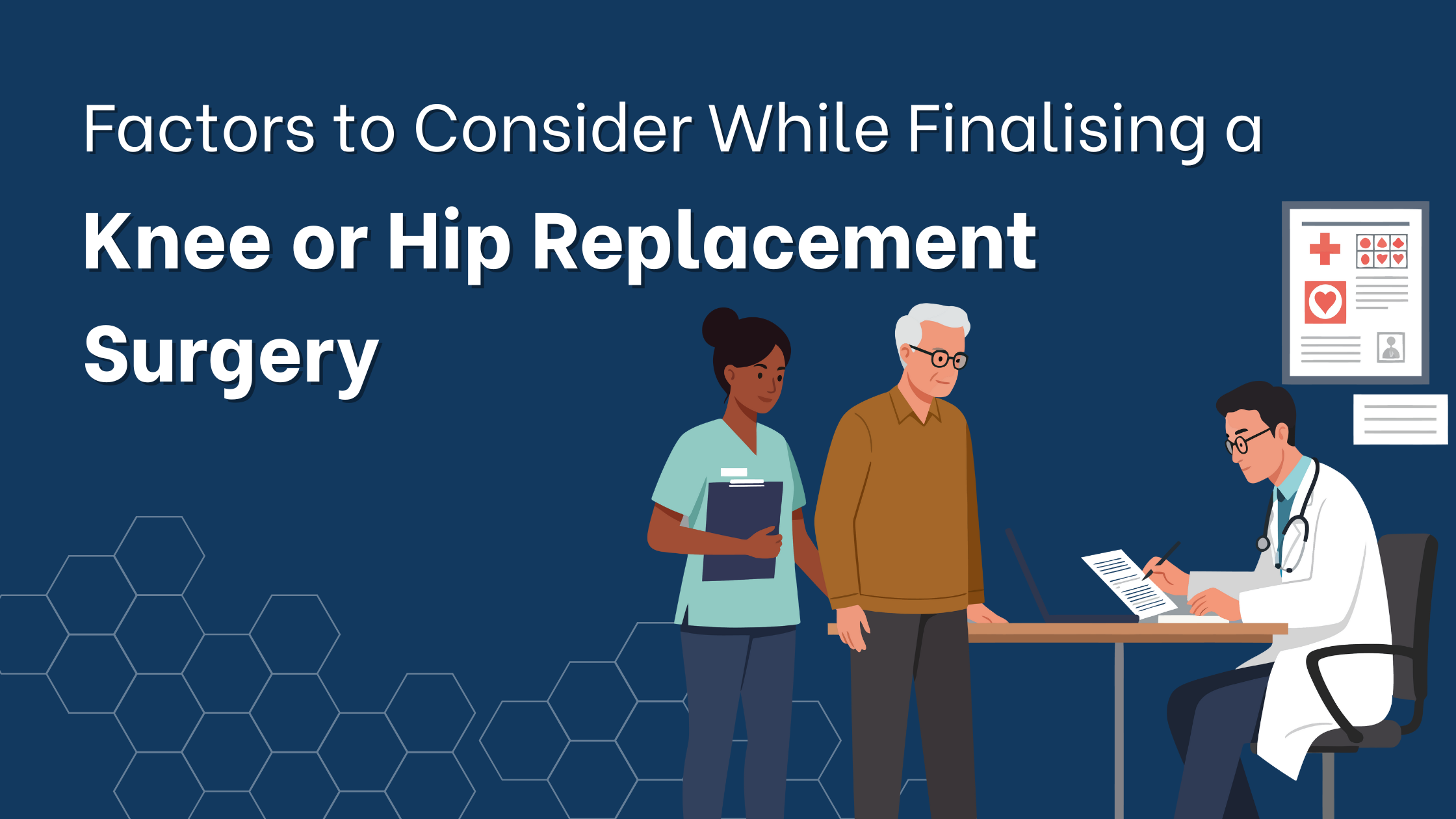 hip replacement surgery, knee replacement surgery